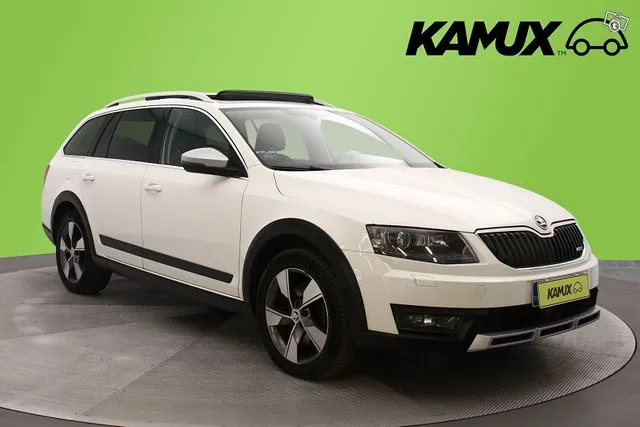 Skoda Octavia Combi 2,0 TDI 184 4x4 Scout DSG Autom. / Adapt. Vakkari / PA-lämmitin / Vetokoukku / Navigointi / Image 1